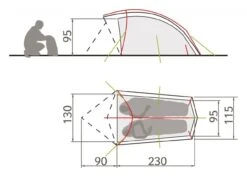 VAUDE Taurus 2P -Camping Equipment Store 11498 g 1280x1280