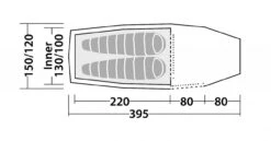 Robens Voyager 2EX -Camping Equipment Store 130263 Voyager 2EX Drawing Floorplan3 1280x1280