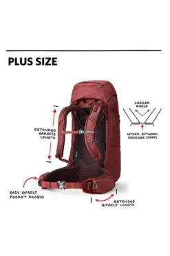 Gregory Kalmia 60 Plus -Camping Equipment Store 139220 BORDEAUX RED 06 1280x1280