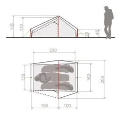 VAUDE Space Seamless 2-3P -Camping Equipment Store 14418 g 430x430 1280x1280
