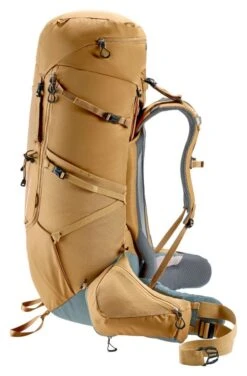 Deuter Aircontact Core 60+10 -Camping Equipment Store 3350522 6318 Aircontact Core 60 10 almond D 04 1280x1280