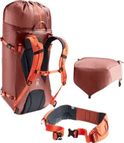 Deuter Guide 44+8 -Camping Equipment Store 3361723 5912 Guide44plus8 redwood papaya D 11 1280x1280