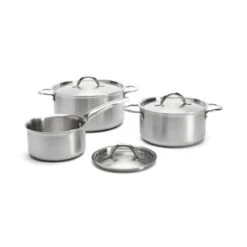 De Buyer Alchimy 3-ply Stainless Steel Cookware Set 6 De Buyer Alchimy 3-ply Stainless Steel Cookware Set -Camping Equipment Store 3601 03 packshot 4 1280x1280