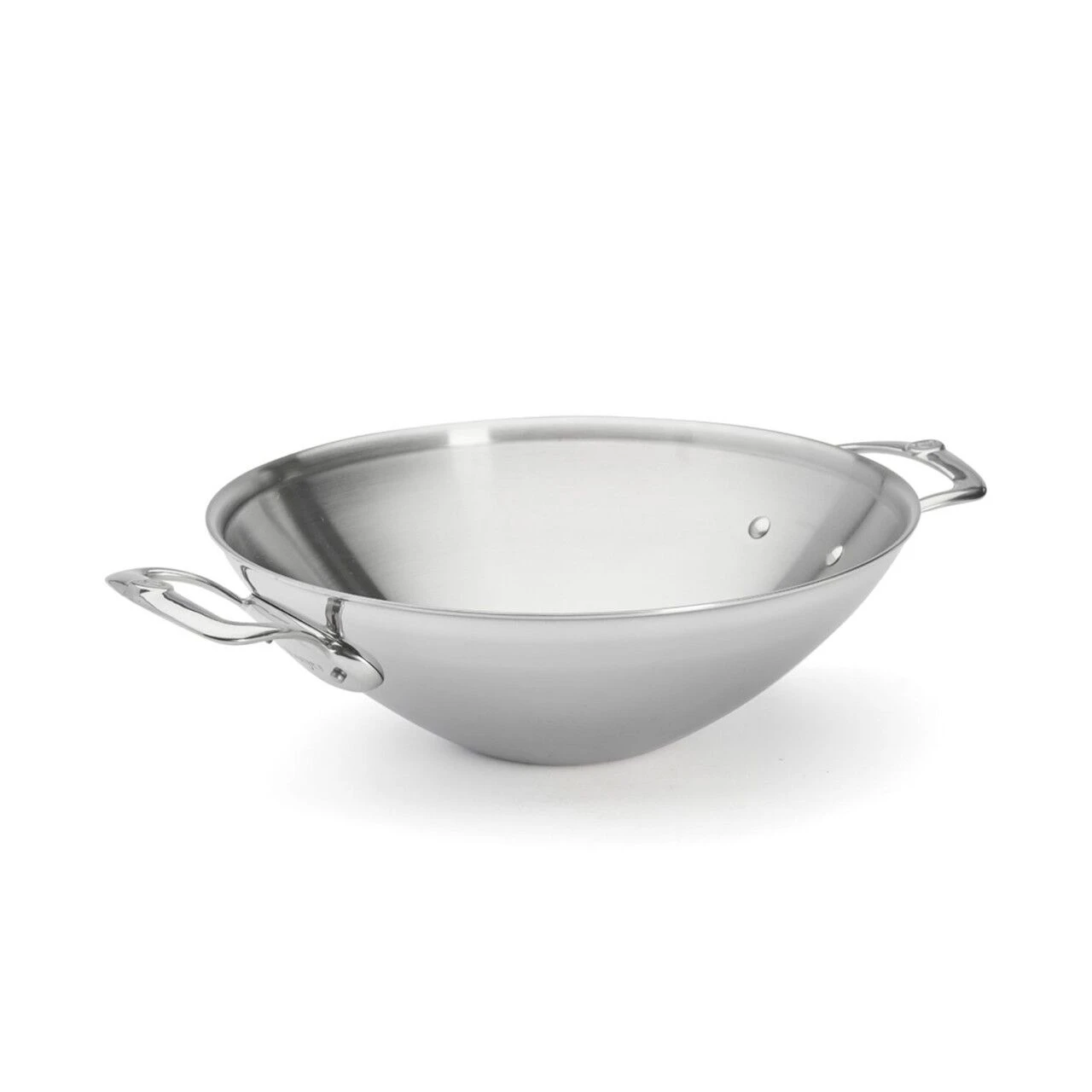 De Buyer Affinity 5-ply Stainless Steel Wok 1 De Buyer Affinity 5-ply Stainless Steel Wok
