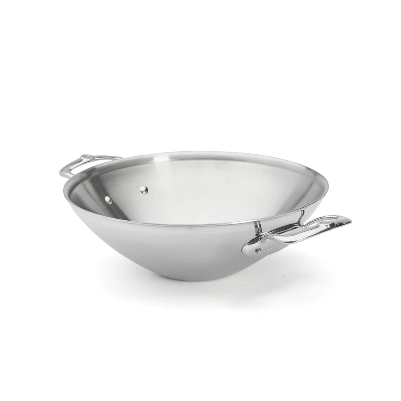 De Buyer Affinity 5-ply Stainless Steel Wok 2 De Buyer Affinity 5-ply Stainless Steel Wok - Image 2