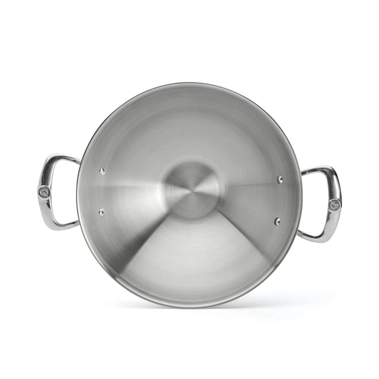 De Buyer Affinity 5-ply Stainless Steel Wok 4 De Buyer Affinity 5-ply Stainless Steel Wok - Image 4