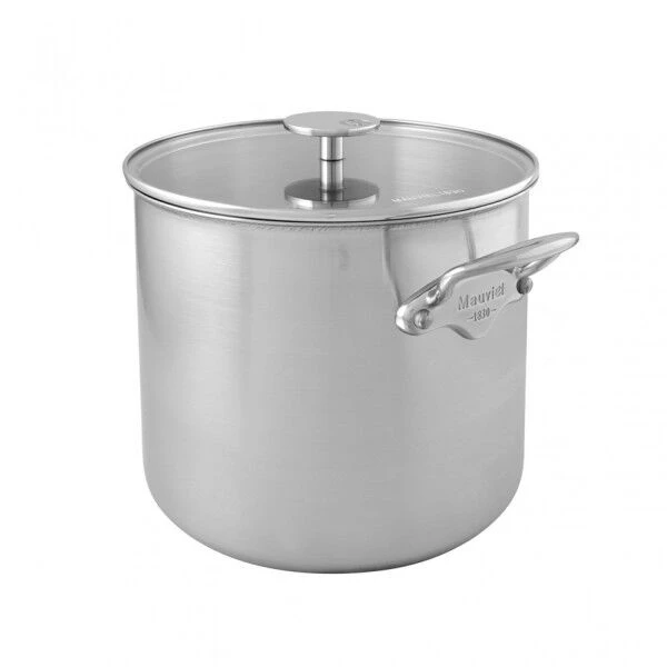 Mauviel Stockpot With Glas Lid M'Urban3 1 Mauviel Stockpot With Glas Lid M'Urban3