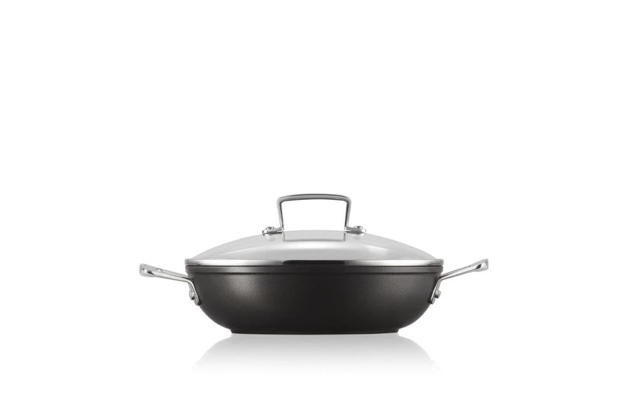 Le Creuset Toughened Nonstick Fry Pan With Glass Lid 14 Le Creuset Toughened Nonstick Fry Pan With Glass Lid - Image 14