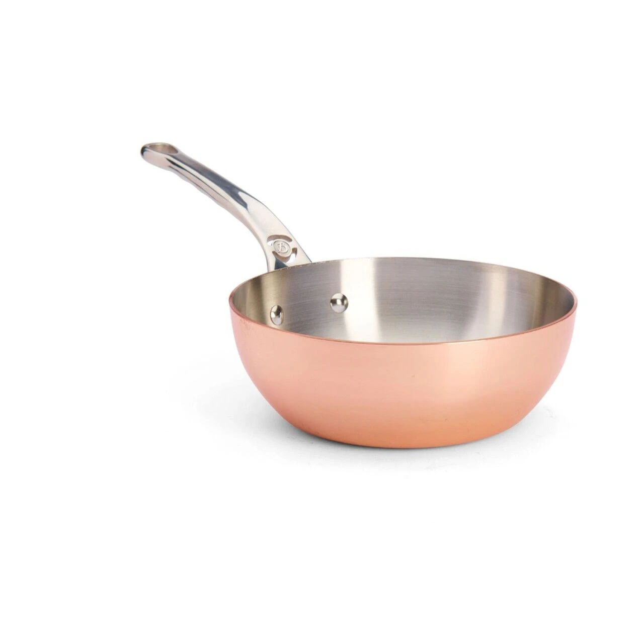 De Buyer Prima Matera Copper Conical Saute Pan 2 De Buyer Prima Matera Copper Conical Saute Pan - Image 2