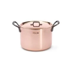 De Buyer Inocuivre Tradition Copper High Stew Pan -Camping Equipment Store 6467 24 packshot 3 1280x1280