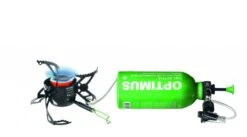 Optimus Polaris Optifuel -Camping Equipment Store 8019229 Polaris burning with Fuel Bottle 1280x1280