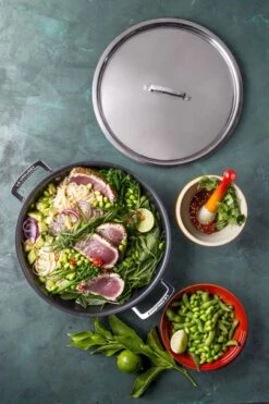 Le Creuset Classic Stainless Steel Nonstick Rondeau Pan -Camping Equipment Store 96102830000000 LS00001 1280x1280
