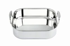 Le Creuset Classic Stainless Steel Square Roasting Pan 16 Le Creuset Classic Stainless Steel Square Roasting Pan -Camping Equipment Store 96106026000000 2 1280x1280