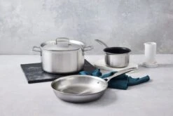 Le Creuset Classic Stainless Steel Stockpot With Lid -Camping Equipment Store 96200224001100 96200720001000 96201214001000 LS00001 1280x1280