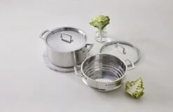 Le Creuset Classic Stainless Steel Stockpot With Lid -Camping Equipment Store 96200720001000 96101924001000 LS00001 1280x1280