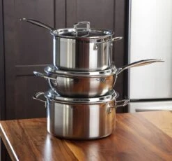 Le Creuset Classic Stainless Steel Stockpot With Lid -Camping Equipment Store 96200720001000 96201424001000 96200920001000 LS00001 1280x1280