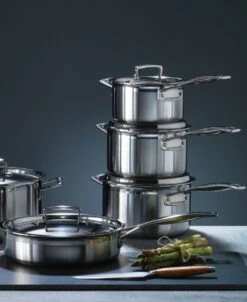 Le Creuset Classic Stainless Steel Rondeau Pan -Camping Equipment Store 96202830001000 96200624001000 96200916001000 96200918001000 96200920001000 LS00003 1280x1280