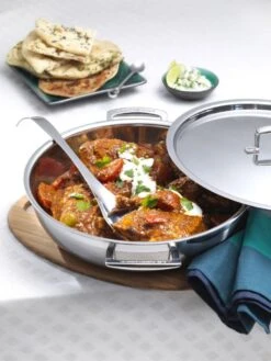 Le Creuset Classic Stainless Steel Rondeau Pan -Camping Equipment Store 96202830001000 LS00003 1280x1280