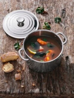 Le Creuset Stainless Steel Stockpot -Camping Equipment Store 96600618000000 LS00003 1280x1280