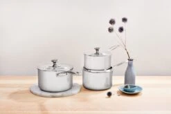 Le Creuset Stainless Steel Saucepan -Camping Equipment Store 96600916000000 96600918000000 LS00001 1280x1280