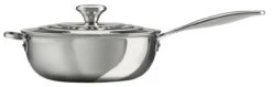 Le Creuset Stainless Steel Nonstick Saute Pan -Camping Equipment Store 96601424001700 1 1280x1280