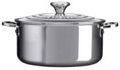 Le Creuset Stainless Steel Stockpot With Lid -Camping Equipment Store 96602120000000 1 1280x1280