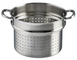 Le Creuset Stainless Steel Pasta Pot With Colander Insert 16 Le Creuset Stainless Steel Pasta Pot With Colander Insert -Camping Equipment Store 96604926000000 3 1280x1280