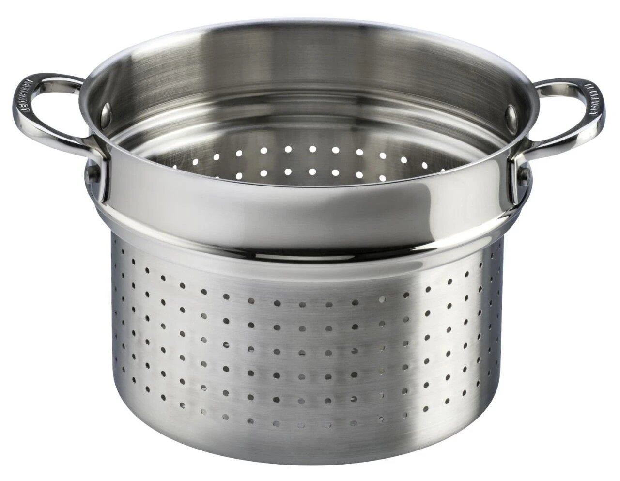 Le Creuset Stainless Steel Pasta Pot With Colander Insert 6 Le Creuset Stainless Steel Pasta Pot With Colander Insert - Image 6