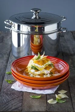 Le Creuset Stainless Steel Pasta Pot With Colander Insert 21 Le Creuset Stainless Steel Pasta Pot With Colander Insert -Camping Equipment Store 96604926000000 LS00003 1280x1280