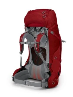 Osprey Ariel Plus 70 -Camping Equipment Store Ariel Plus 70 S21 SideBack Carnelian Red web 1280x1280