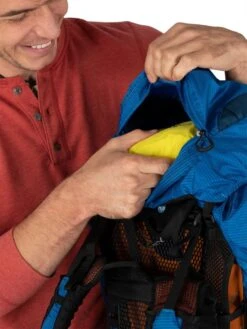 Osprey Exos 58 -Camping Equipment Store Exos 58L S22 Detail12 BlueRibbon 1280x1280