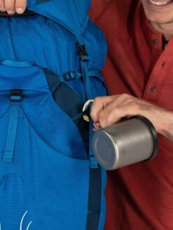 Osprey Exos 58 -Camping Equipment Store Exos 58L S22 Detail5 BlueRibbon 1280x1280